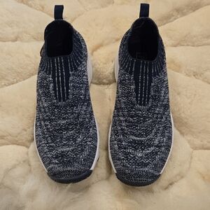 Propet Women's Navy and White Knit Sneakers